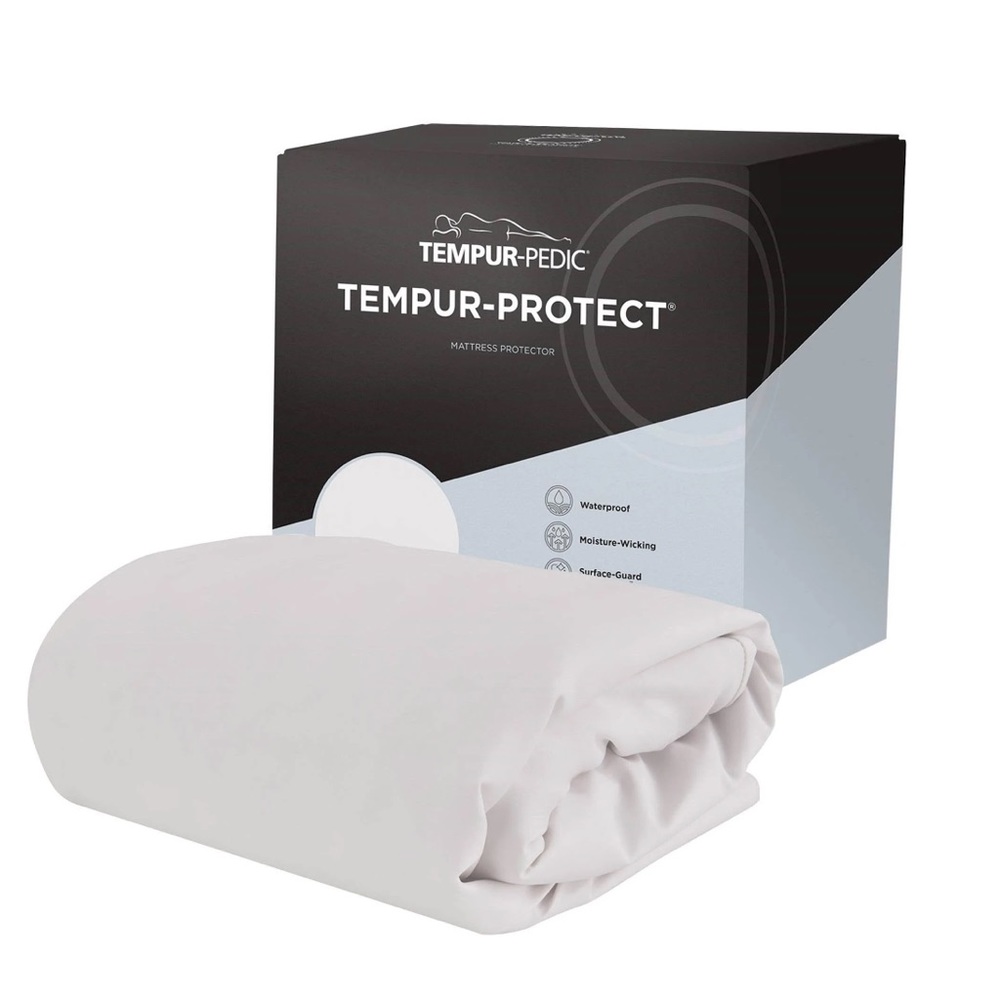 Tempur-Pedic Protect Breeze° Mattress Protector. With Tags no Box. A Best Seller